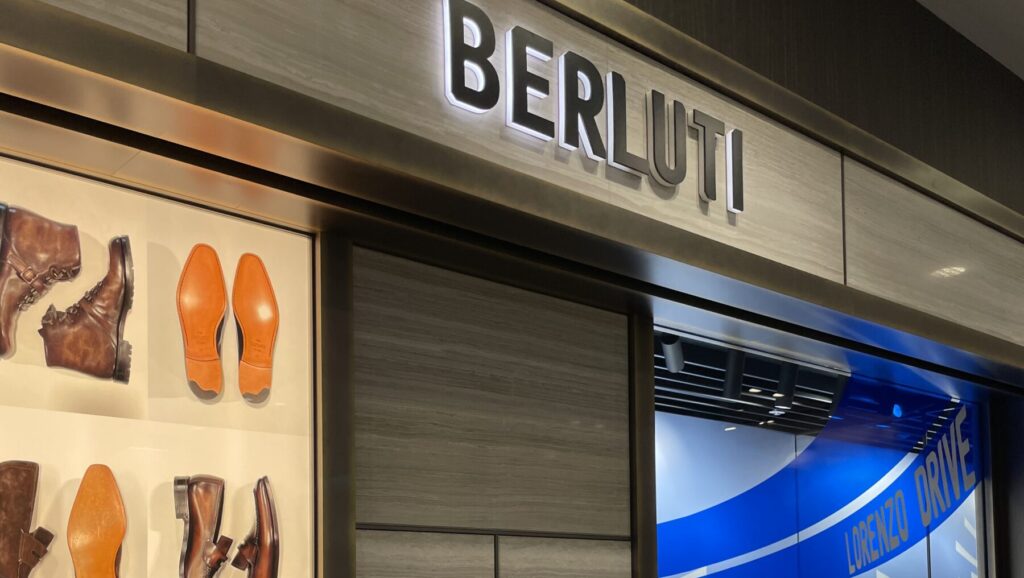 ベルルッティの店頭