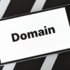ドメインと書かれたスマホの画面