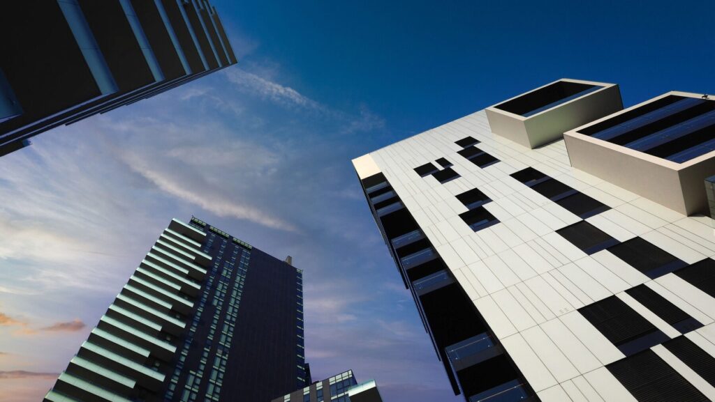 立ち並ぶビル群