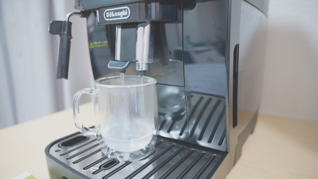 コーヒーメーカーのノズル洗浄