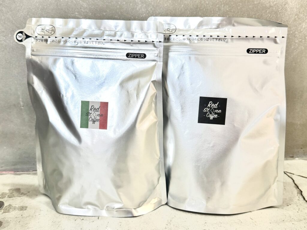 コーヒー豆の袋