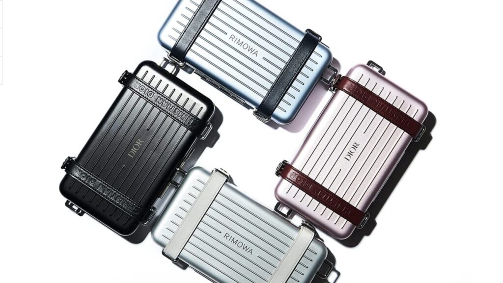 4つDIOR x RIMOWAパーソナルクラッチバッグ