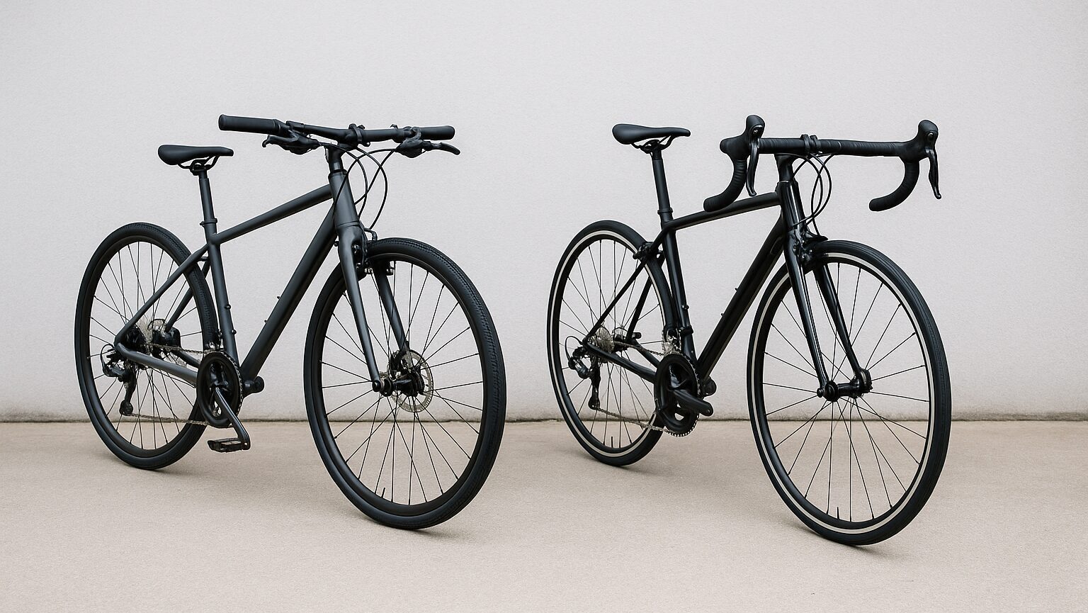 クロスバイクとロードバイク