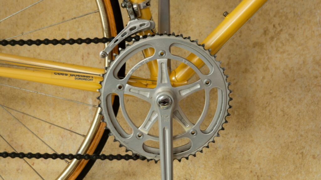 自転車のコンポーネント周り