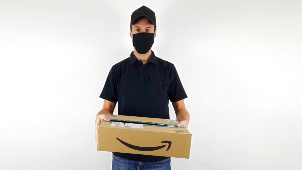 アマゾンの配達