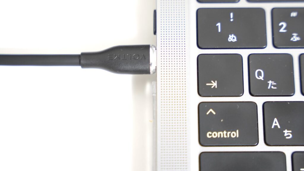 VOLTMEのシリコンケーブル