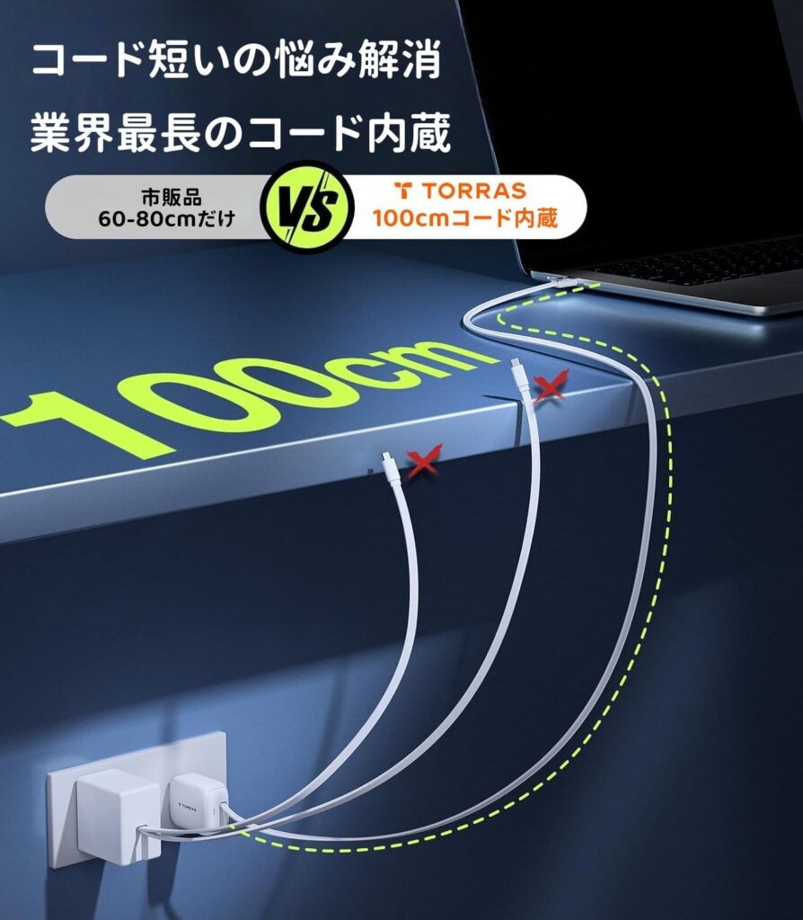 TORRAS FlexLine 67Wのケーブル長さ