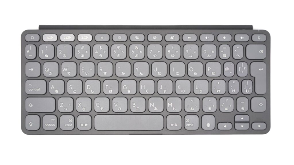 ロジクールのiPad用キーボード keys to go 2 for iPadの全体