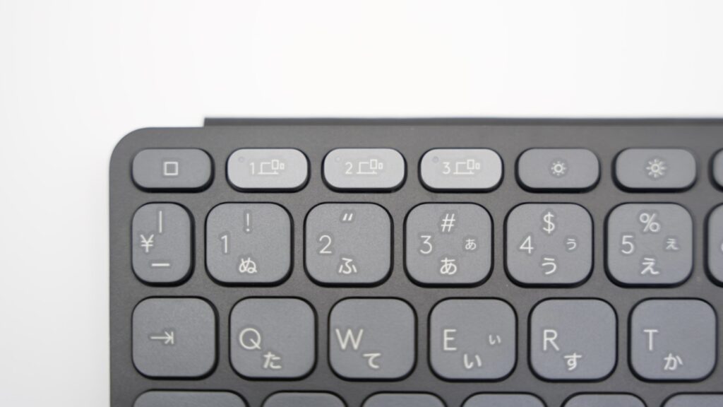 ロジクールのiPad用キーボード keys to go 2 for iPadのチェンジャーボタン