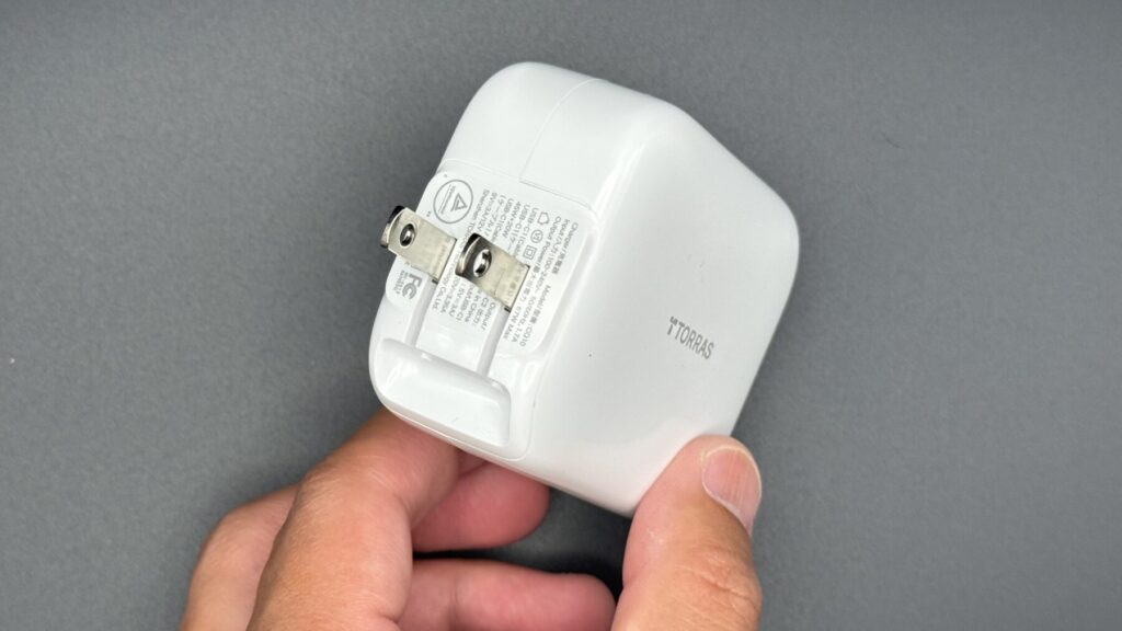 TORRAS Flex Line 67Wのプラグ部分