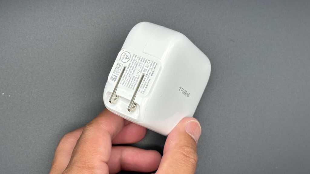 TORRAS Flex Line 67Wのプラグ部分