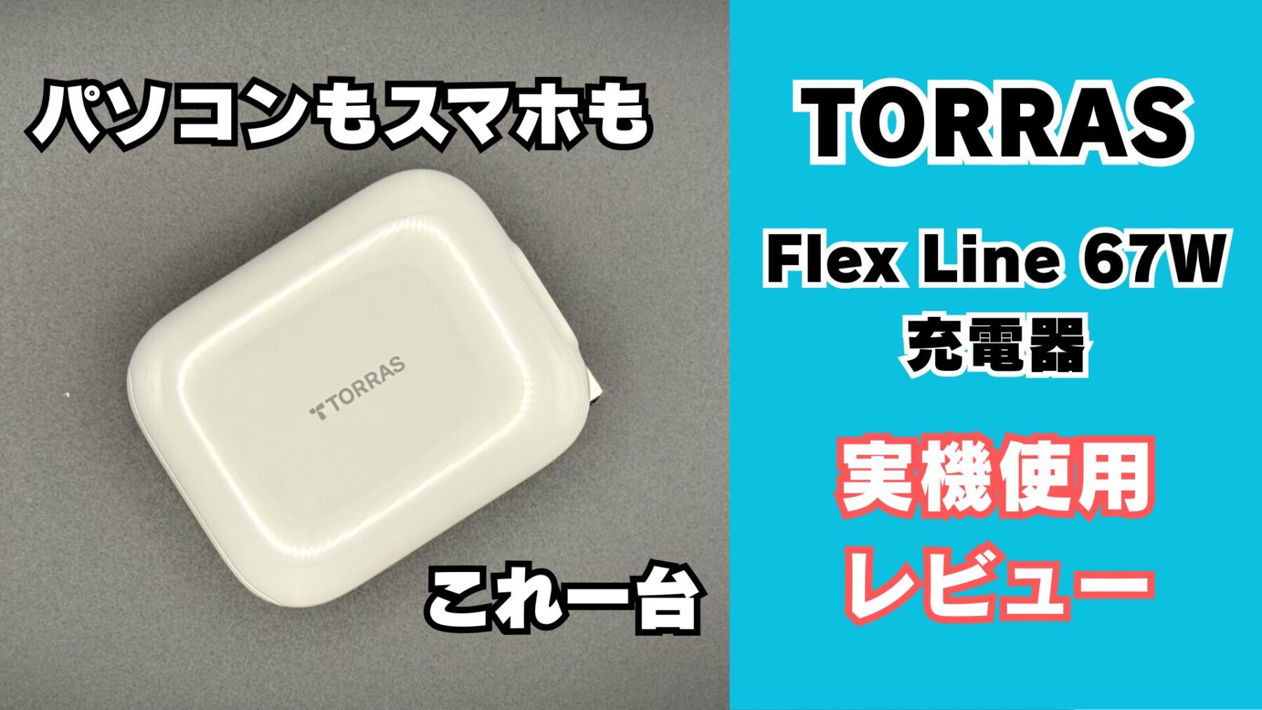 TORRAS Flex Line 67Wレビュー