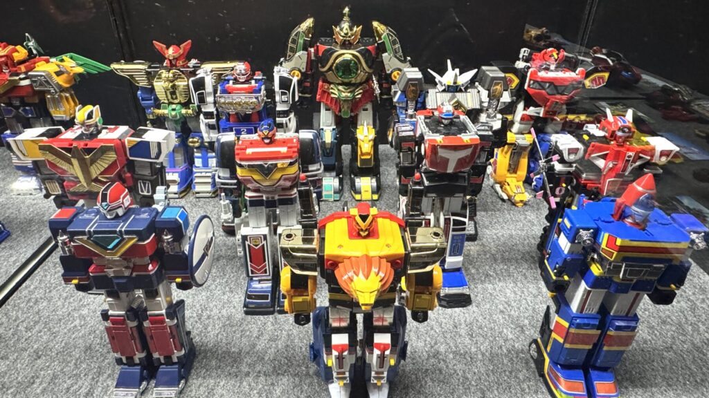 全スーパー戦隊展で展示されてる玩具