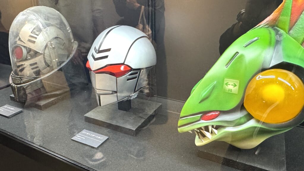 全スーパー戦隊展の悪役スーツ