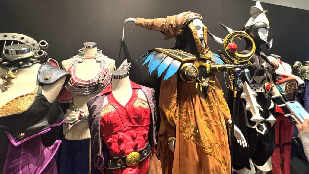 全スーパー戦隊展の悪役スーツ