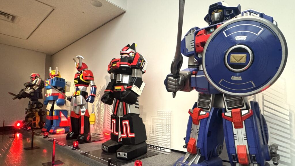 全スーパー戦隊展で展示されてる合体ロボ