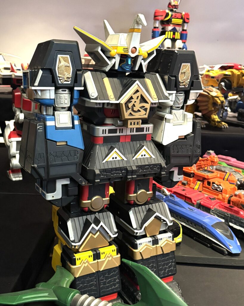 全スーパー戦隊展で展示されてる合体ロボの模型