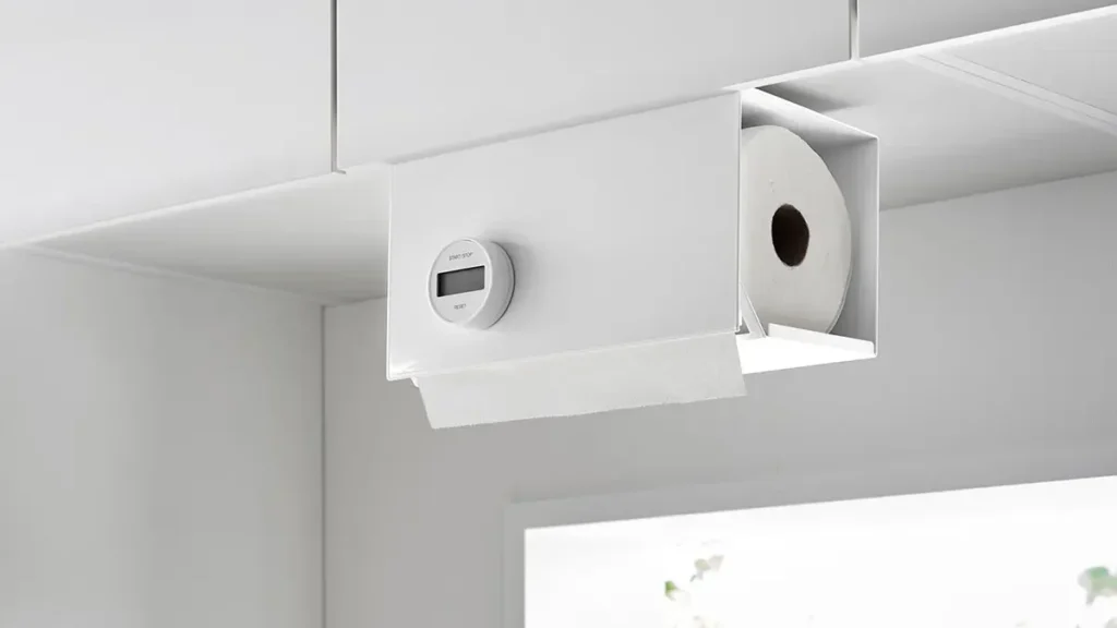 山崎実業のタワー製品キッチンペーパー収納