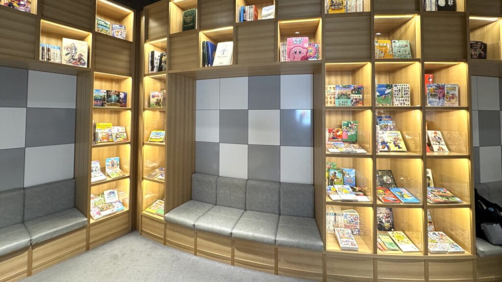 ニンテンドーミュージアムの攻略本コーナー