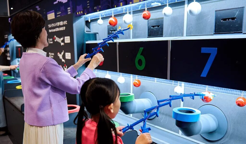 ニンテンドーミュージアムの体験コーナー