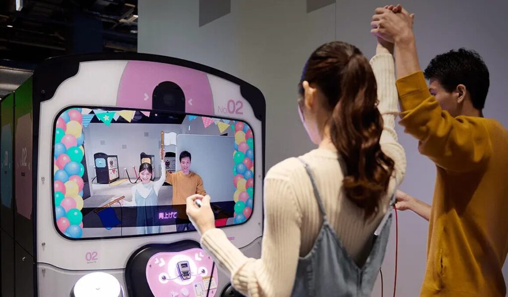 ニンテンドーミュージアムの体験コーナー