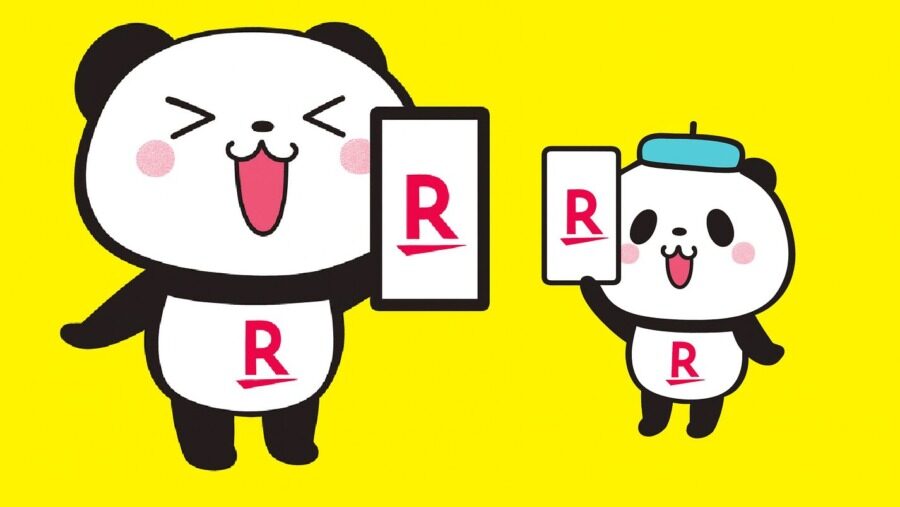 楽天モバイルを使う楽天パンダ