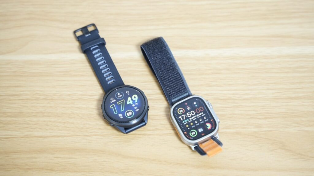 アップルウォッチとガーミンウォッチの比較