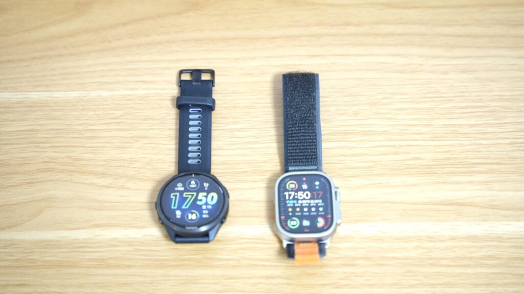 アップルウォッチとガーミンウォッチの比較