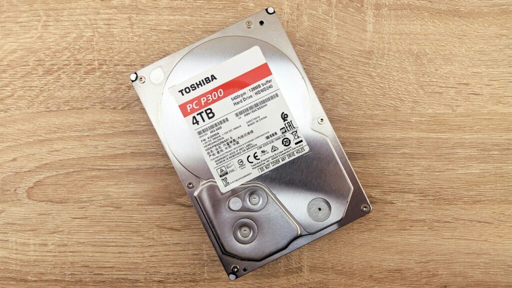 4TBのHDD