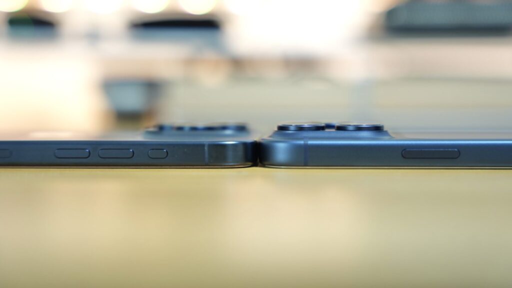 iPhone15 ProとiPhone17 ProMax
