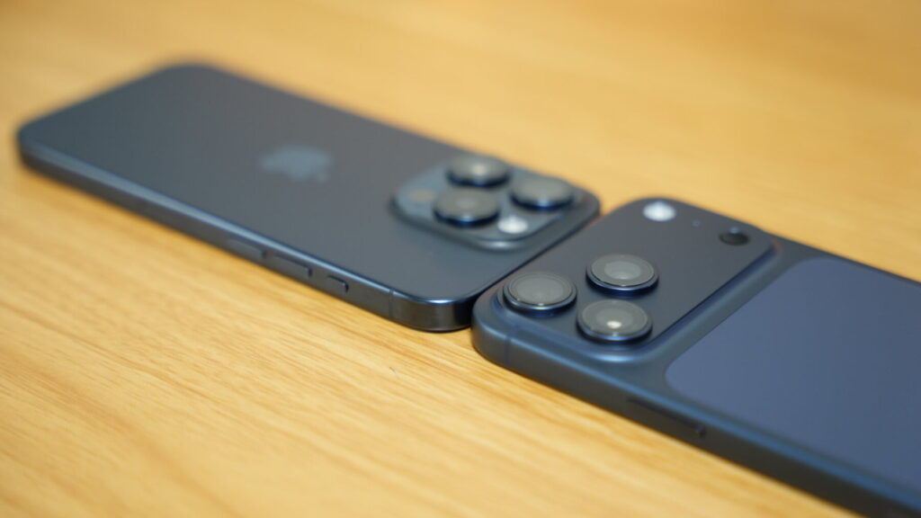 iPhone17 ProMaxとiPhone15 Pro