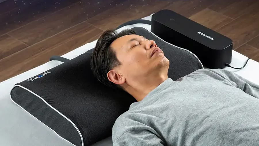 SILAIR枕でいびきを自動検知