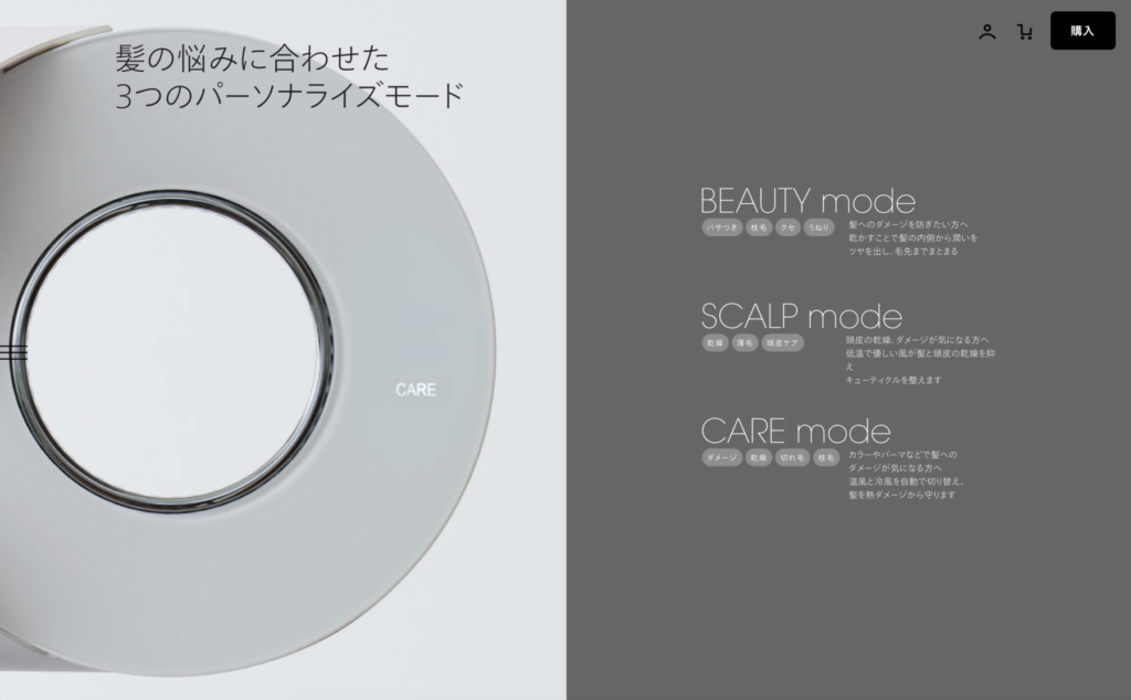 cadore ヘアドライヤー